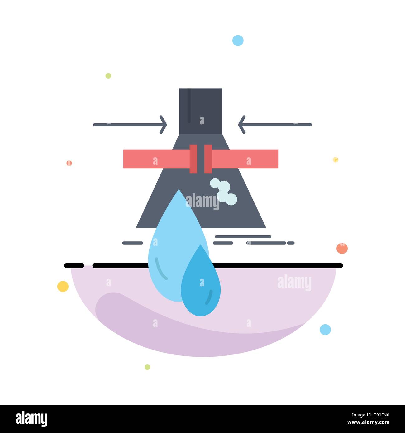 Pollution detector Stock Vector Images - Alamy