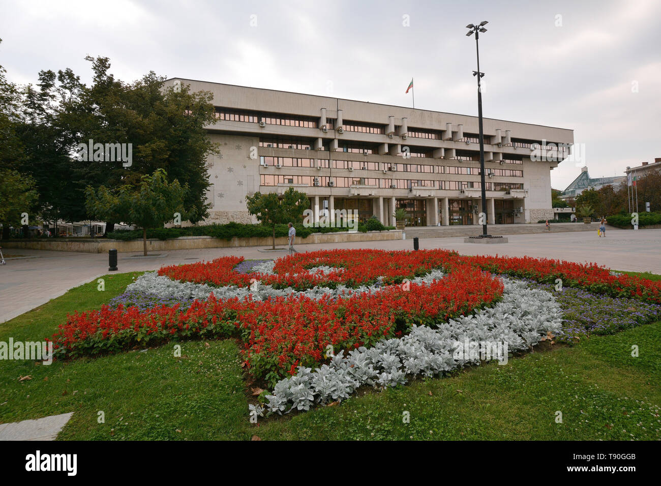 City hall, Ruse, Bulgaria, Europe Stock Photo