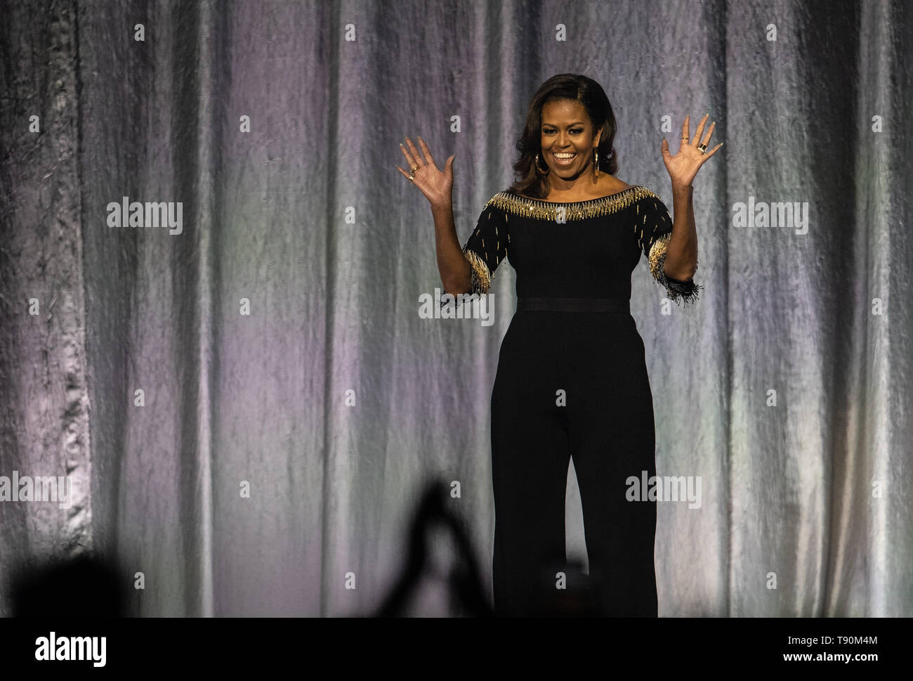 Becoming: An Intimate Conversation with Michelle Obama held at The O2 ...