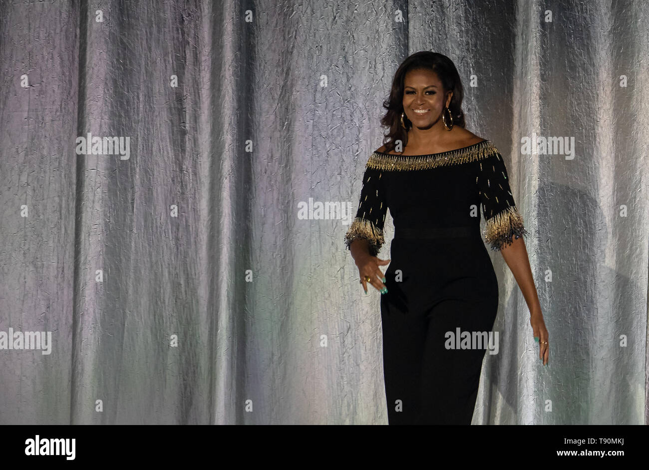 Becoming: An Intimate Conversation with Michelle Obama held at The O2 ...