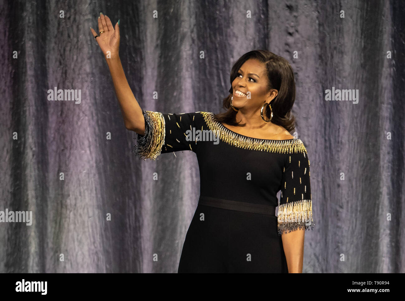 Becoming: An Intimate Conversation with Michelle Obama held at The O2 ...