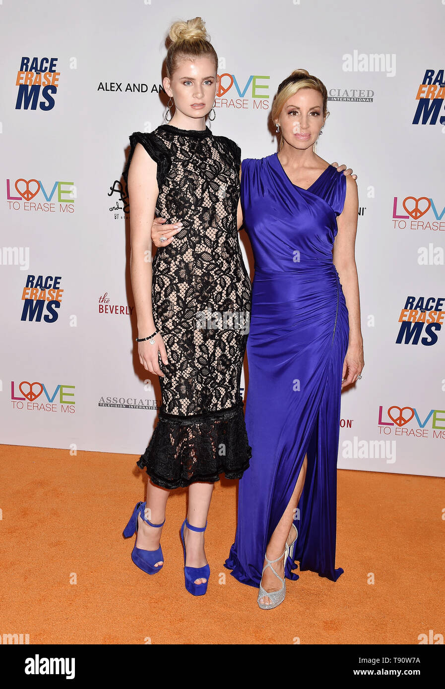 Beverly Hills Ca May 10 Mason Grammer L And Camille Grammer Attend The 26th Annual Race To 