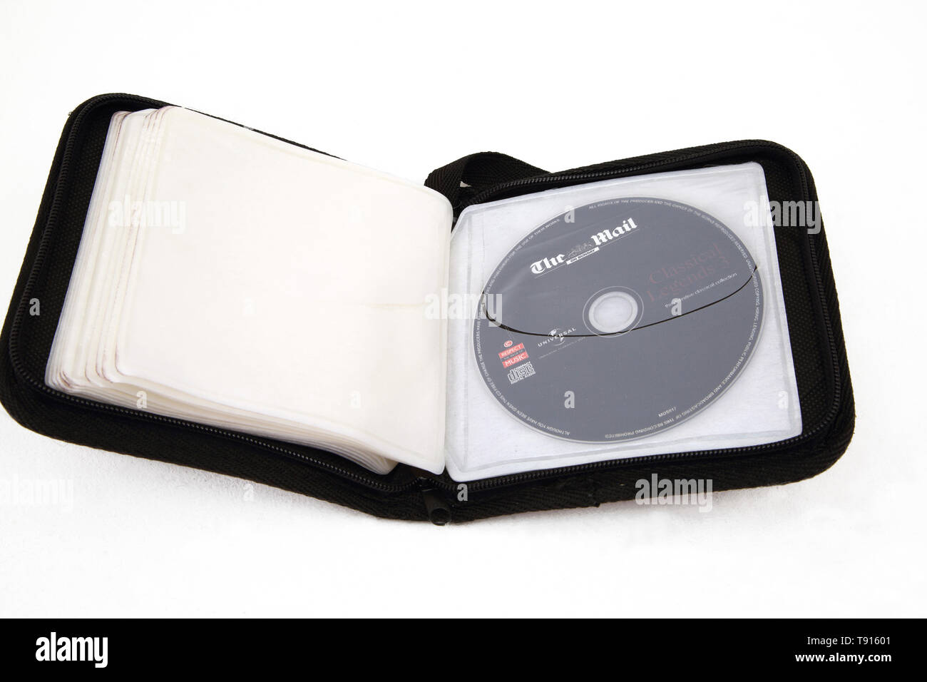 A Compact disc Case Stock Photo