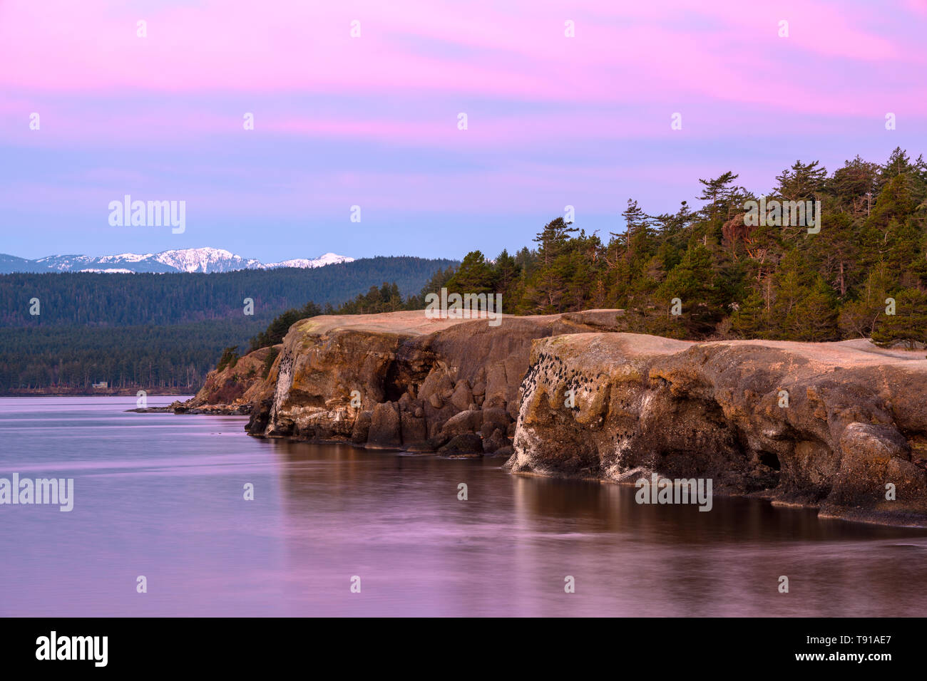 Helliwell Provincial Park, Hornby Island, Vancouver Island, BC, Canada Stock Photo