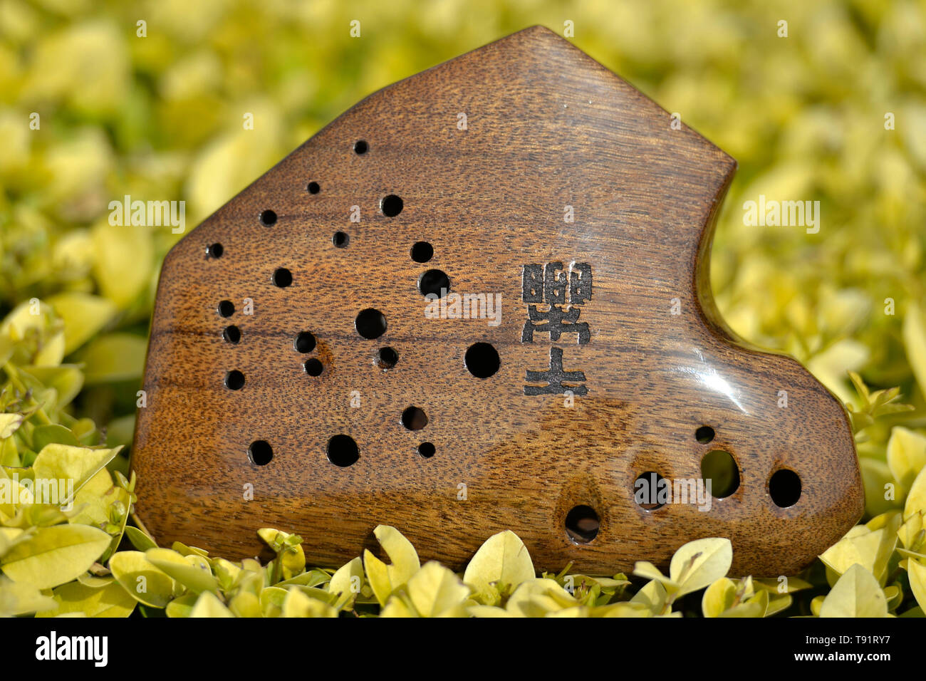 Ancient flute like instrument 2024 ceramic with holes
