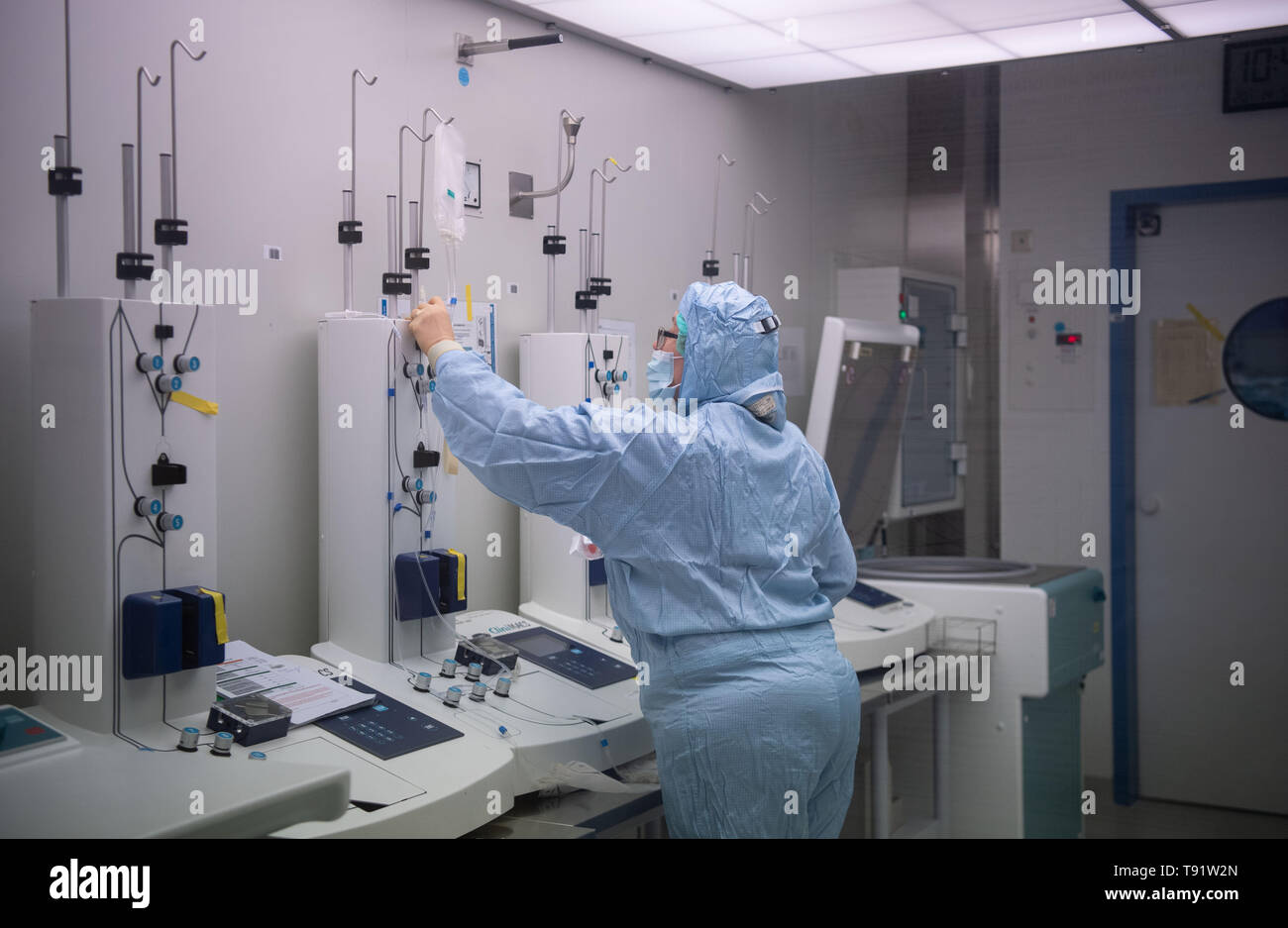 14 May 2019, BadenWuerttemberg, Tübingen In the stem cell laboratory