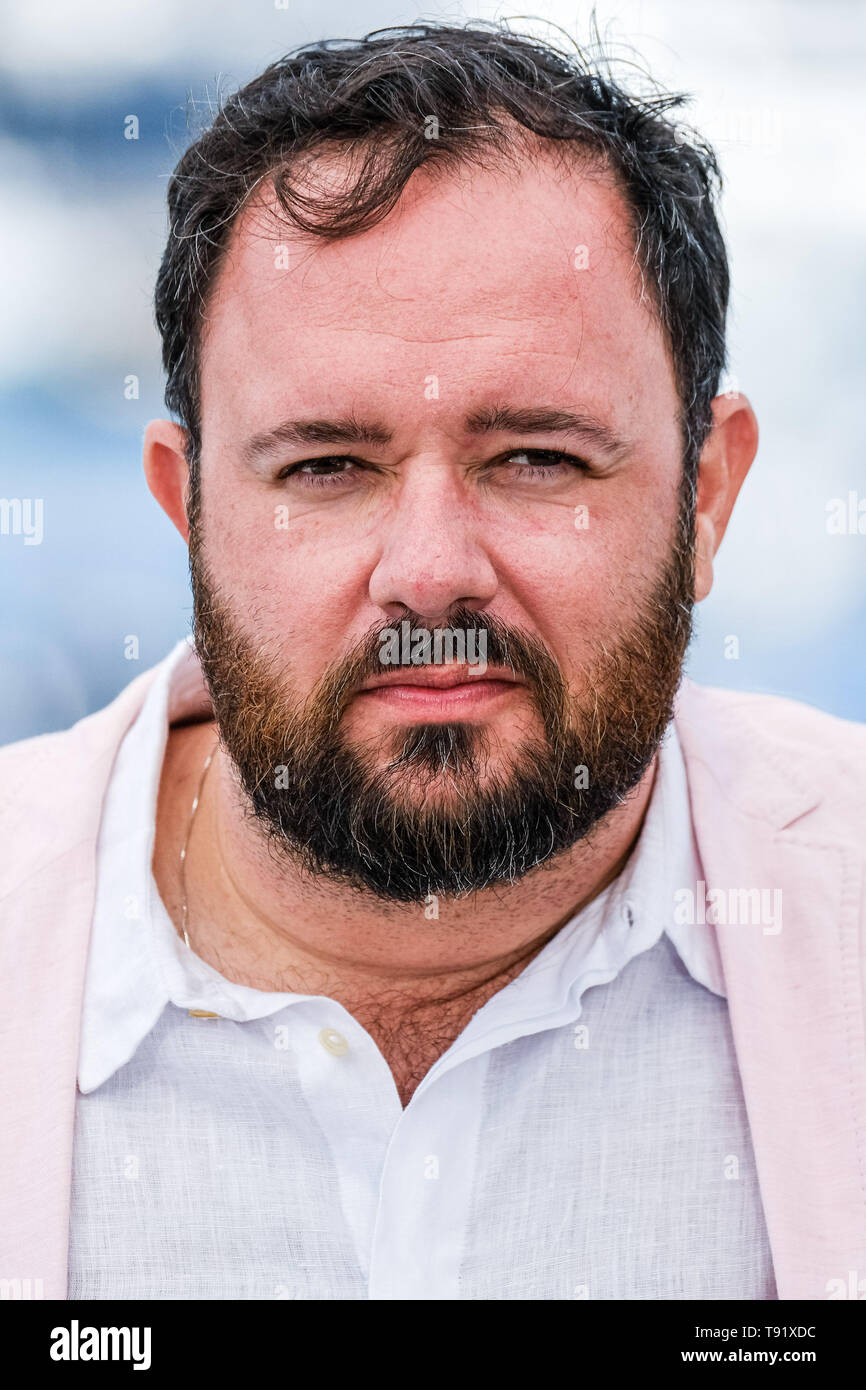 Cannes, France. 16th May, 2019. Juliano Dornelles poses at a photocall for Bacurau on Thursday 16 May 2019 at the 72nd Festival de Cannes, Palais des Festivals, Cannes. Pictured: Juliano Dornelles. Picture by Credit: Julie Edwards/Alamy Live News Stock Photo