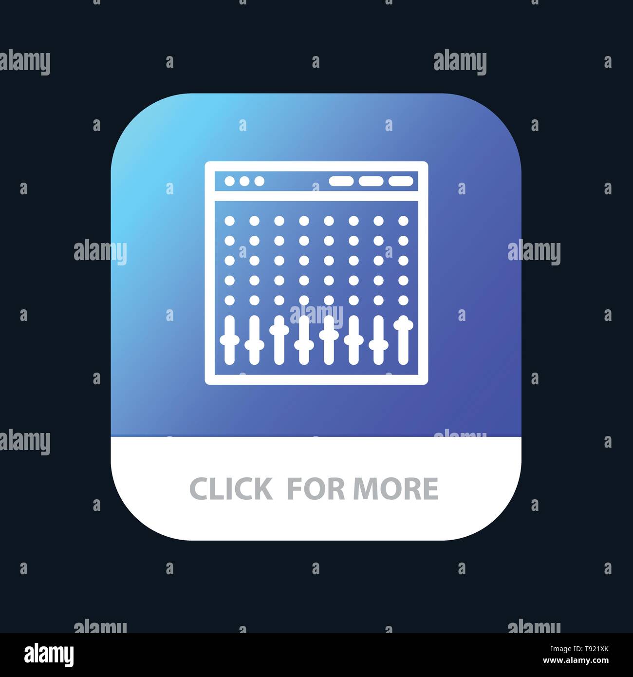 Console, Control, Controller, Hardware, Mixer Mobile App Button