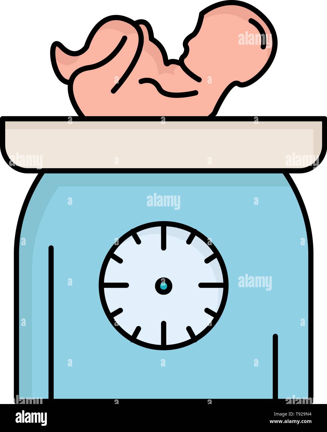 Baby is born Stock Vector Images - Alamy
