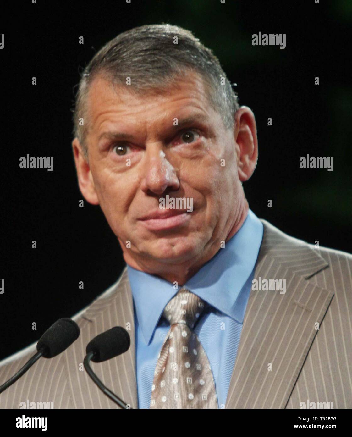 Vince mcmahon hi res stock photography and images Alamy