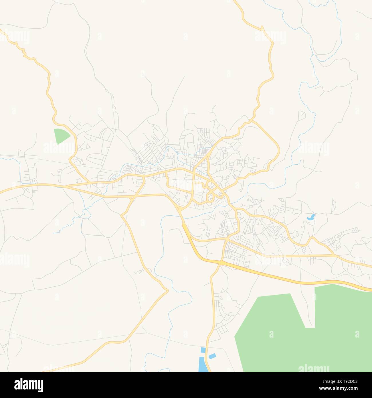 May Pen Jamaica Map Empty Vector Map Of May Pen, Manchester, Jamaica, Printable Road Map  Created In Classic Web Colors For Infographic Backgrounds Stock Vector  Image & Art - Alamy