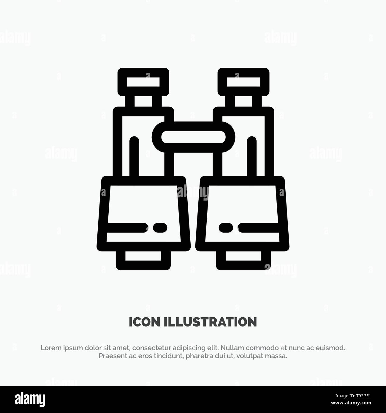 Man field lens Stock Vector Images - Alamy