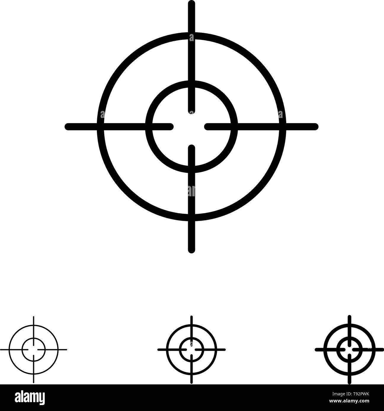 Target aim Black and White Stock Photos & Images - Alamy