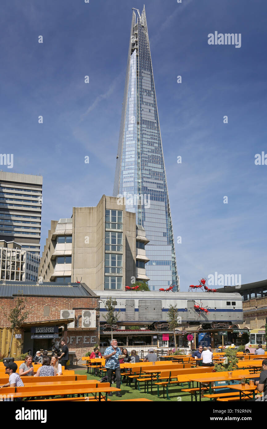 Vinegar Yard, a new area of Popup bars, cafes and market stalls near