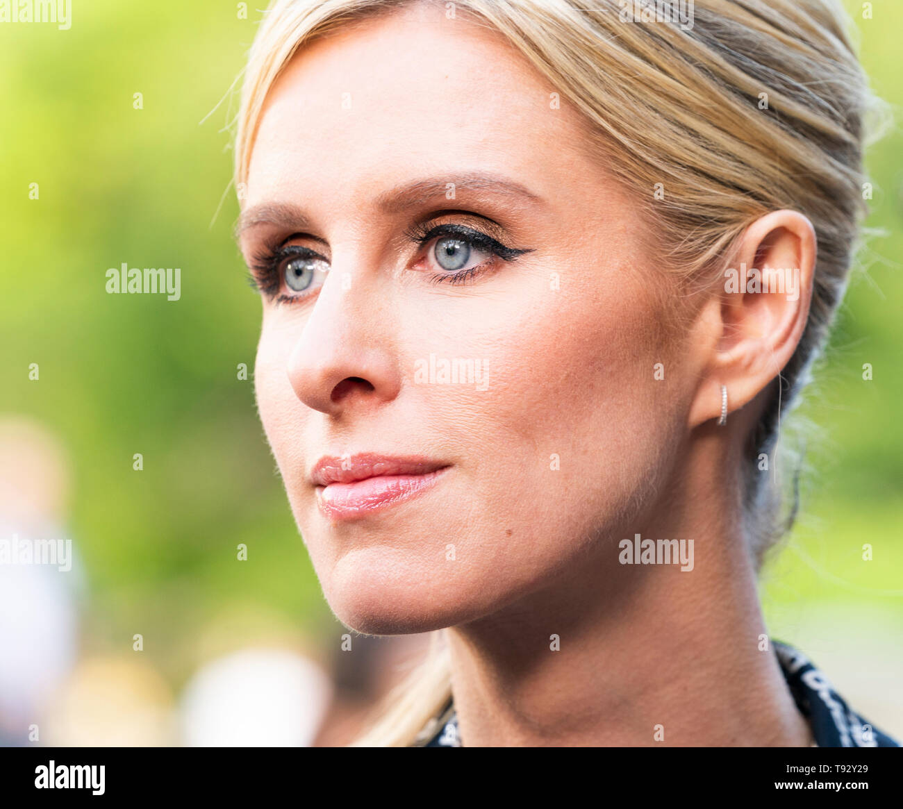 New York, NY - May 15, 2019: Nicky Hilton Rothschild arrives at the