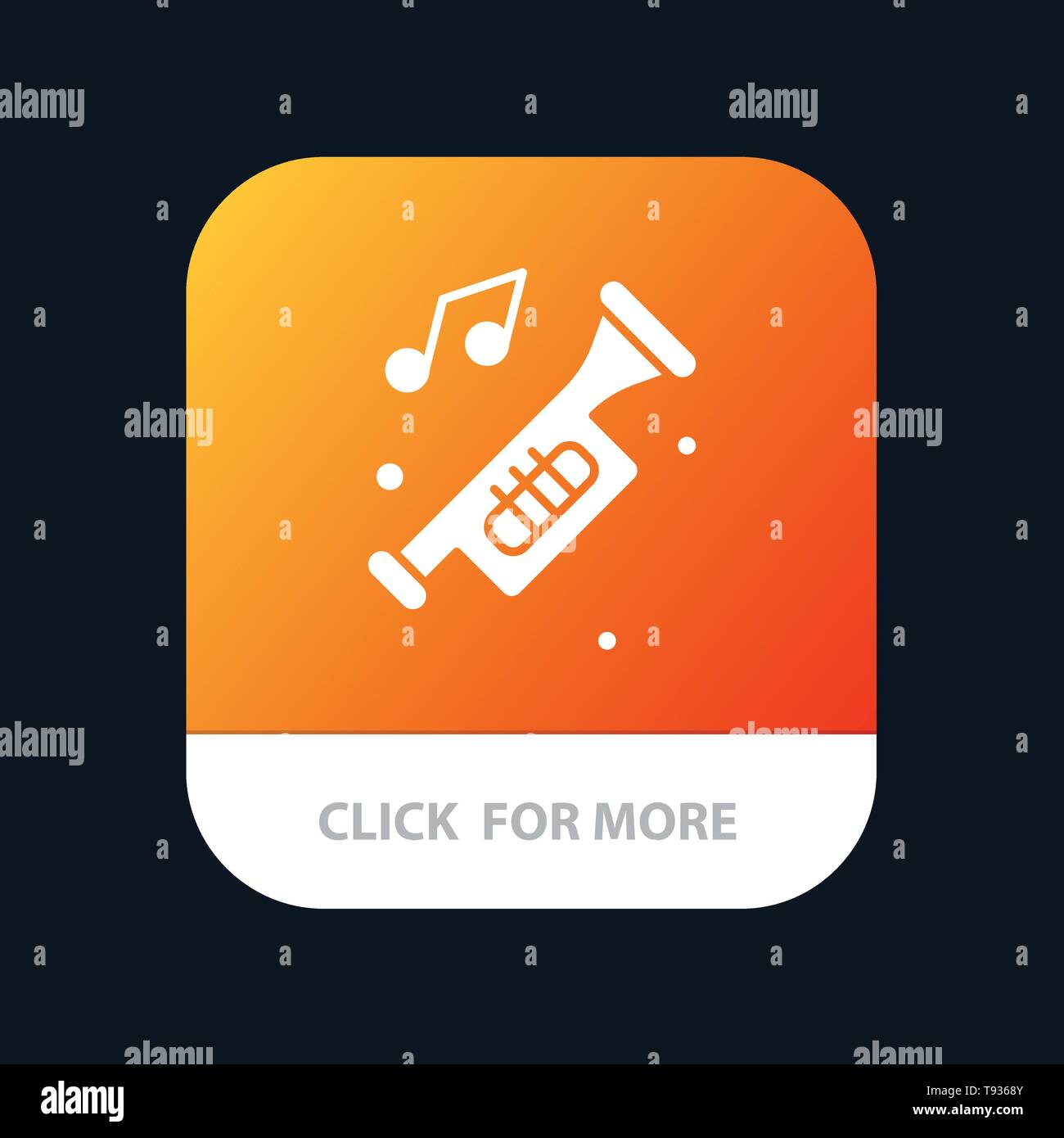 Accessories Car Horn Noise Trumpet Mobile App Button. Android