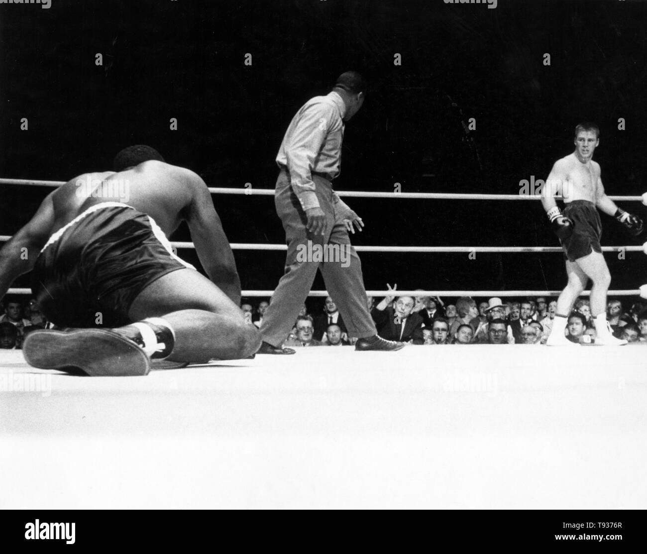 jerry quarry vs john thomas, 1967 Stock Photo Alamy