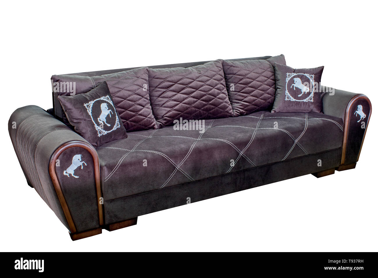 couch made of pillows