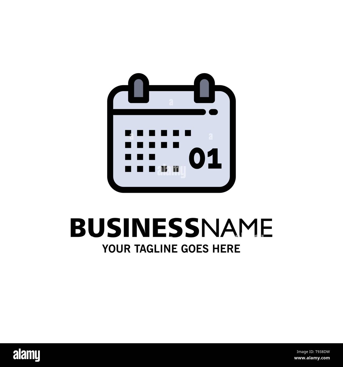 Canada, Calendar, Date, Day Business Logo Template. Flat Color Stock Vector Image & Art Alamy