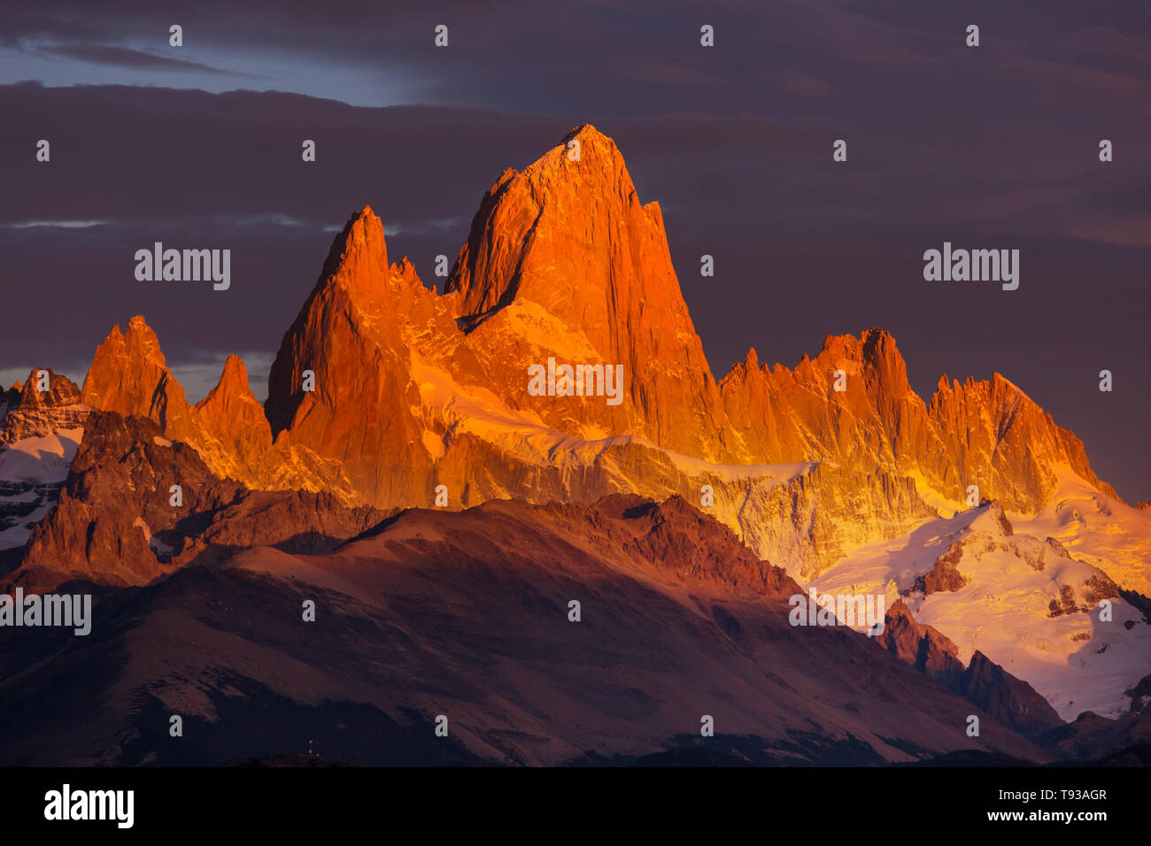 Famous Cerro Fitz Roy - one of the most beautiful and hard to accent ...