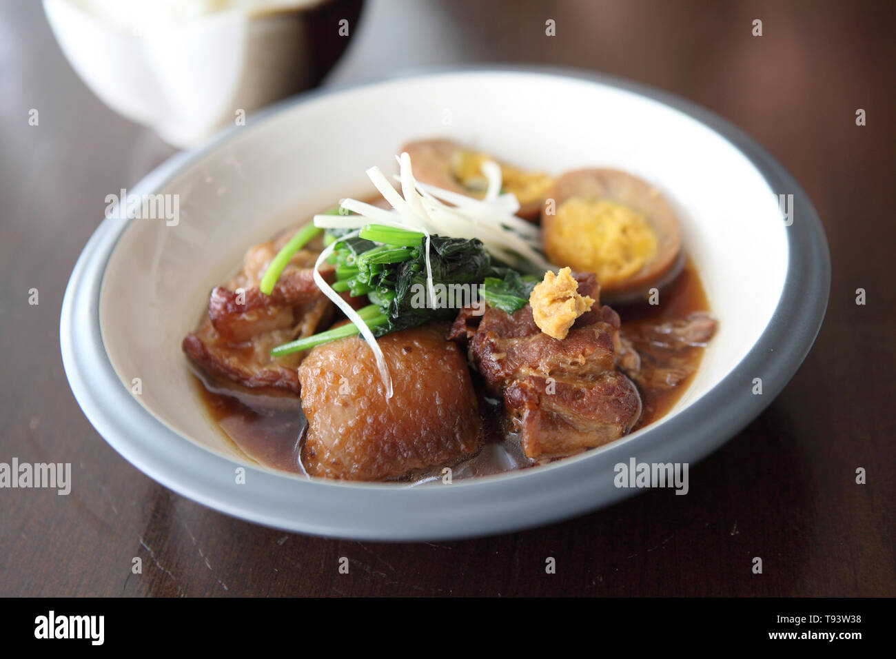 braised pork belly in Japanese style Stock Photo Alamy