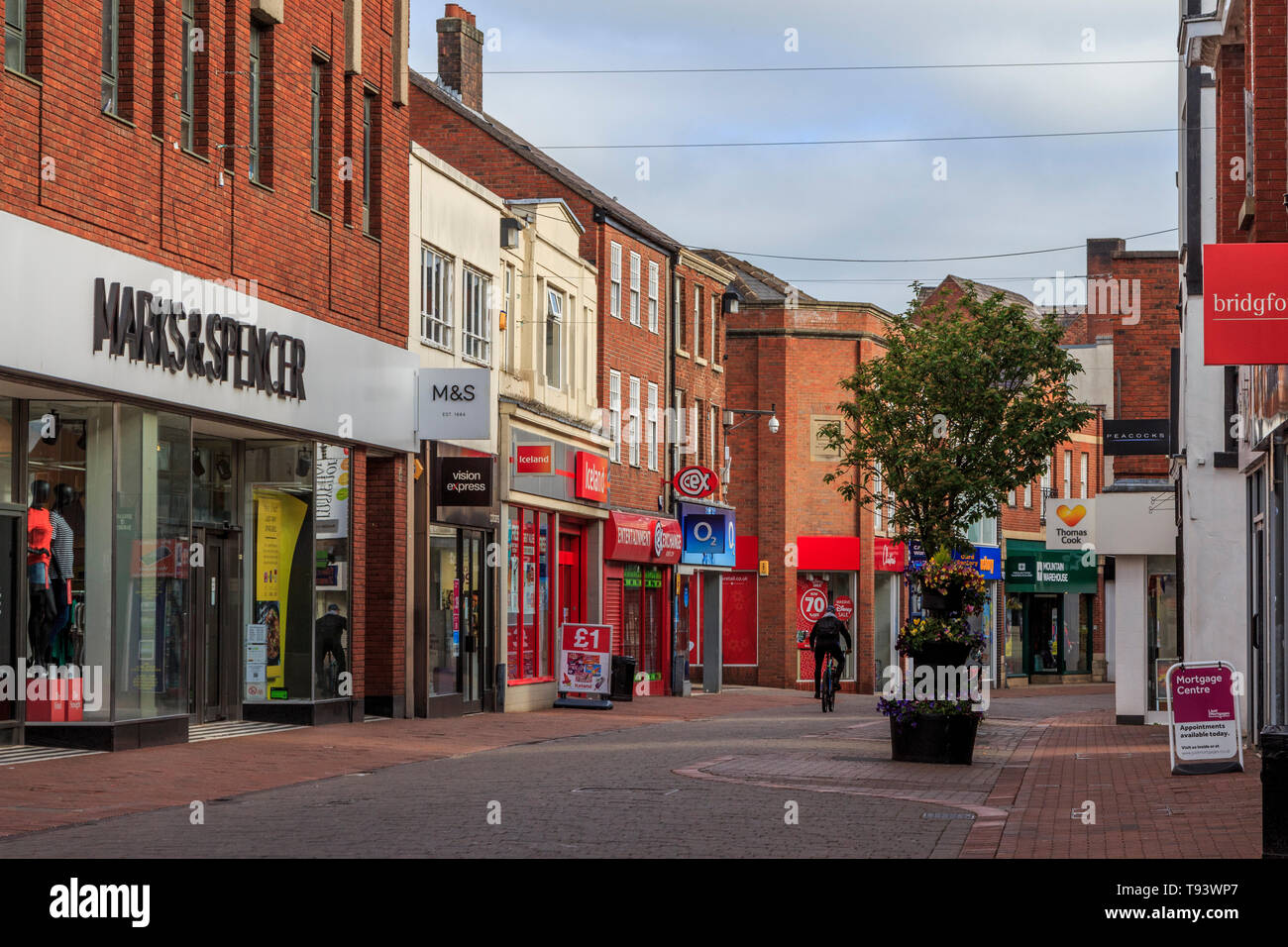 Macclesfield Town Centre, CHeshire, England, UK, GB Stock Photo Alamy
