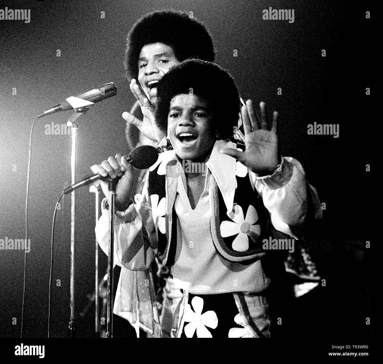 Concertgebouw, jackson five, michael jackson Amsterdam, Netherlands - 1972,  (Photo Gijsbert Hanekroot) *** Local Caption *** jackson five, michael jackson michael jackson jackson five *** Local Caption *** jackson five, michael jackson michael jackson jackson five Stock Photo