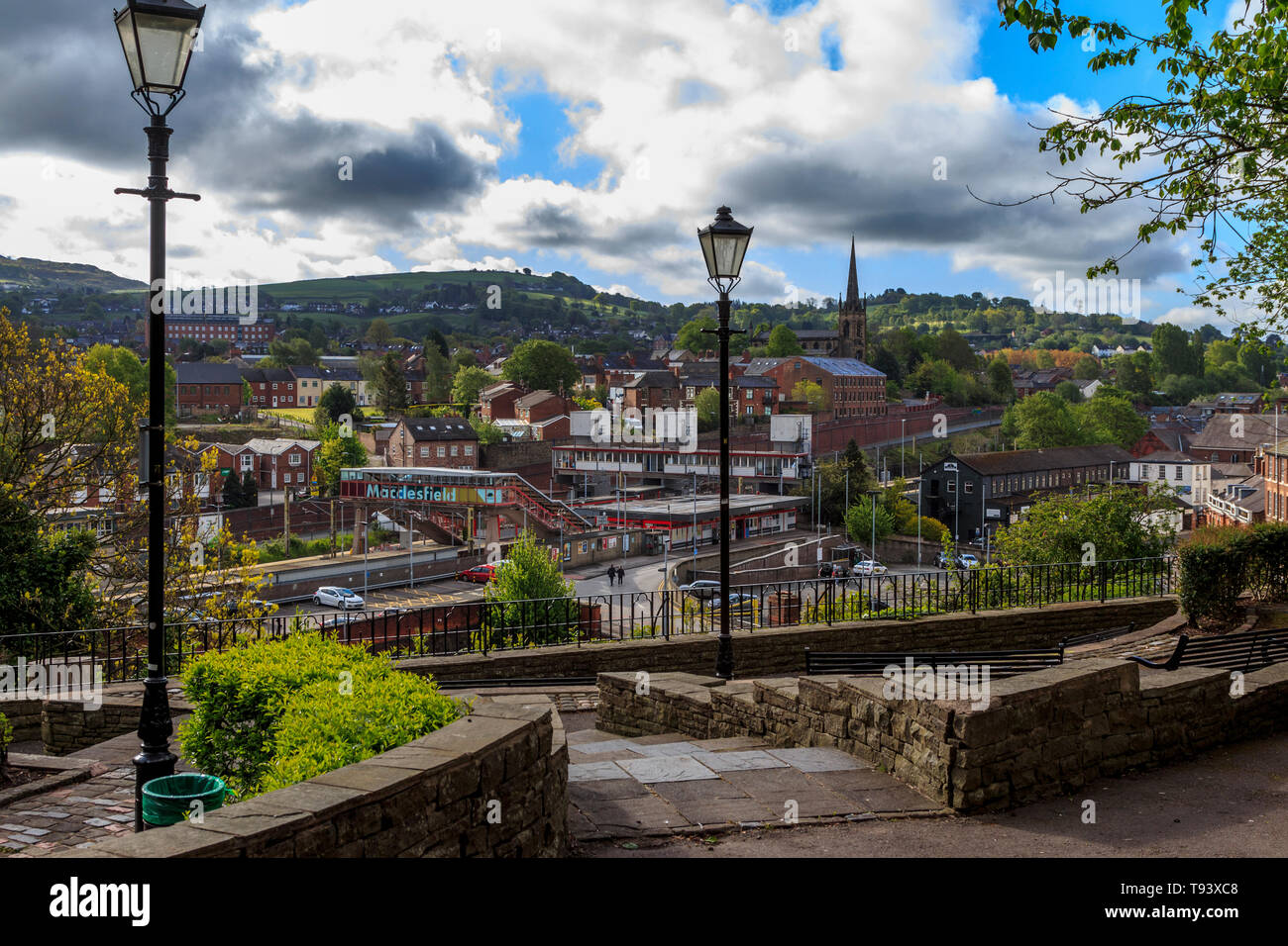 Macclesfield Town Centre, CHeshire, England, UK, GB Stock Photo Alamy