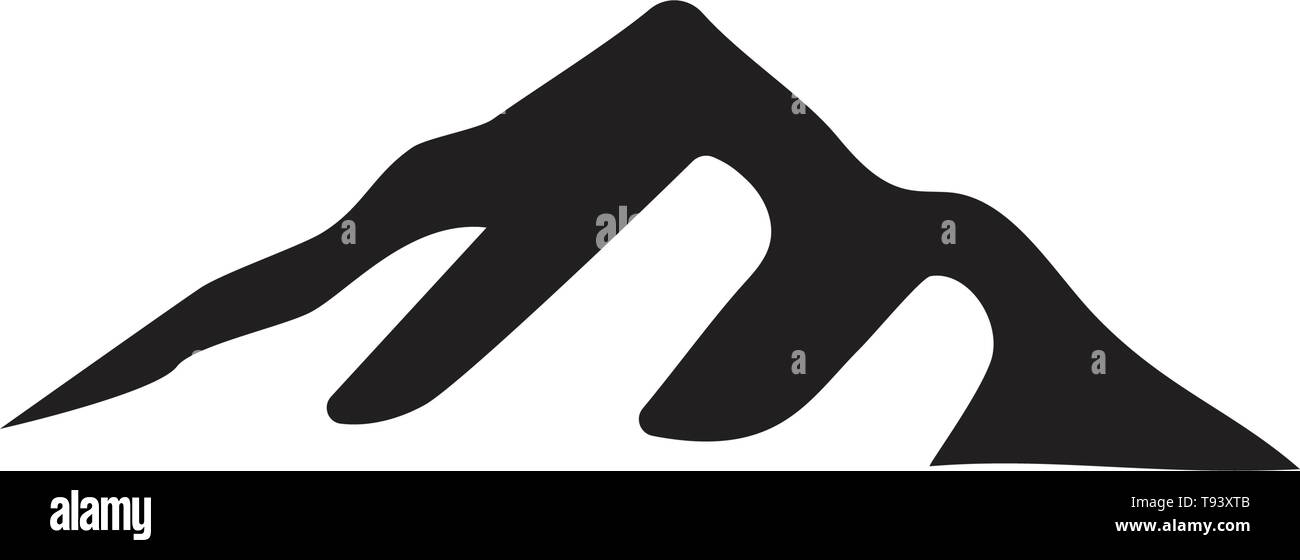 Minimalist Landscape Mountain logo design inspiration Stock Vector ...