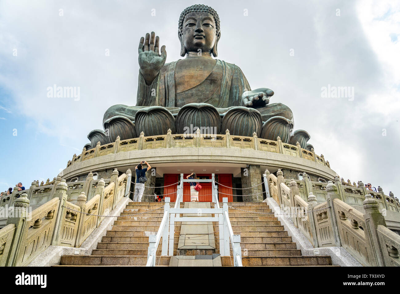 Hong Kong, China - Big Buddha statue Stock Photo - Alamy