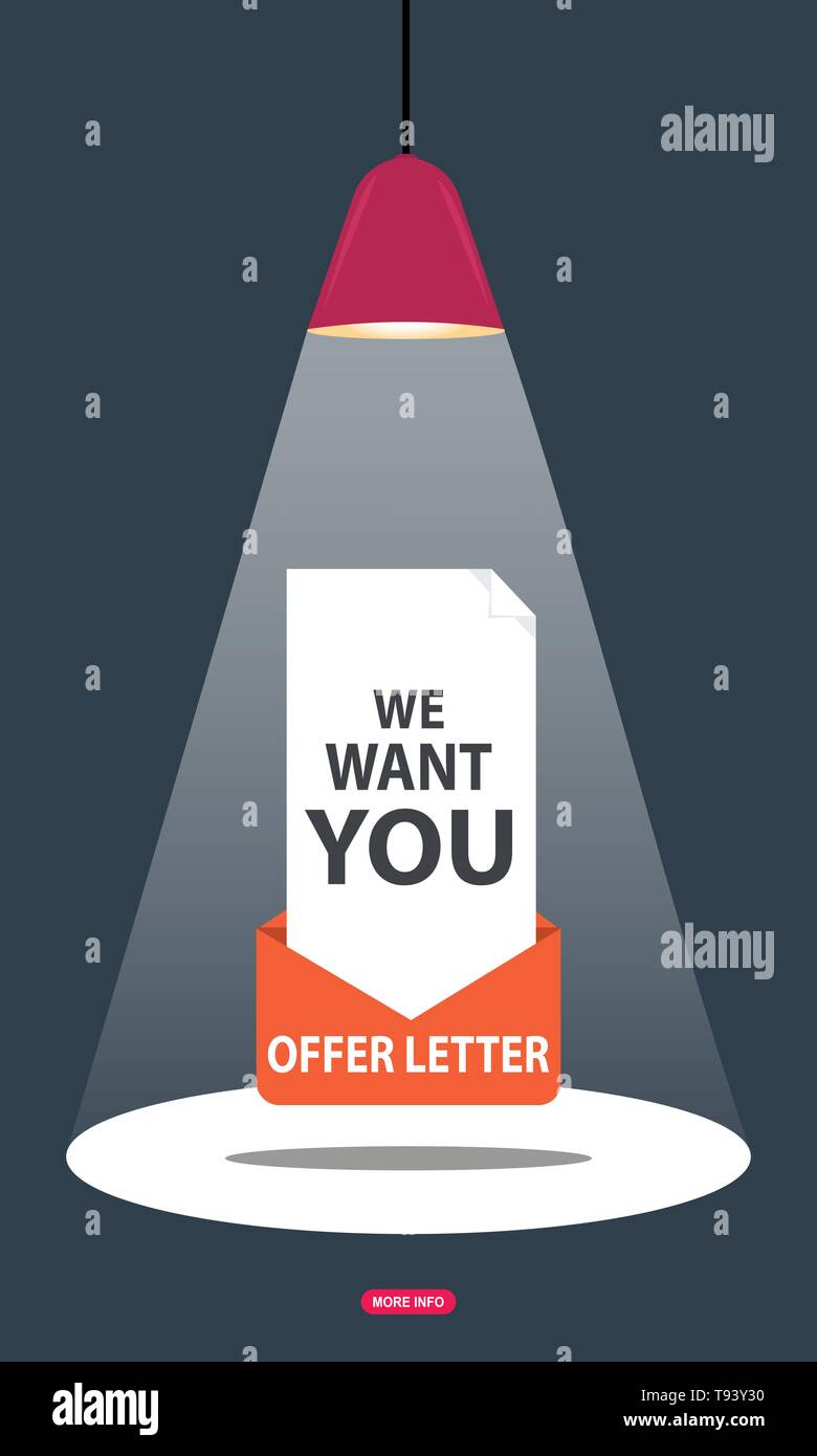 Spotlight Resource Office Worker Hiring Poster design Stock Vector Image & Art Alamy