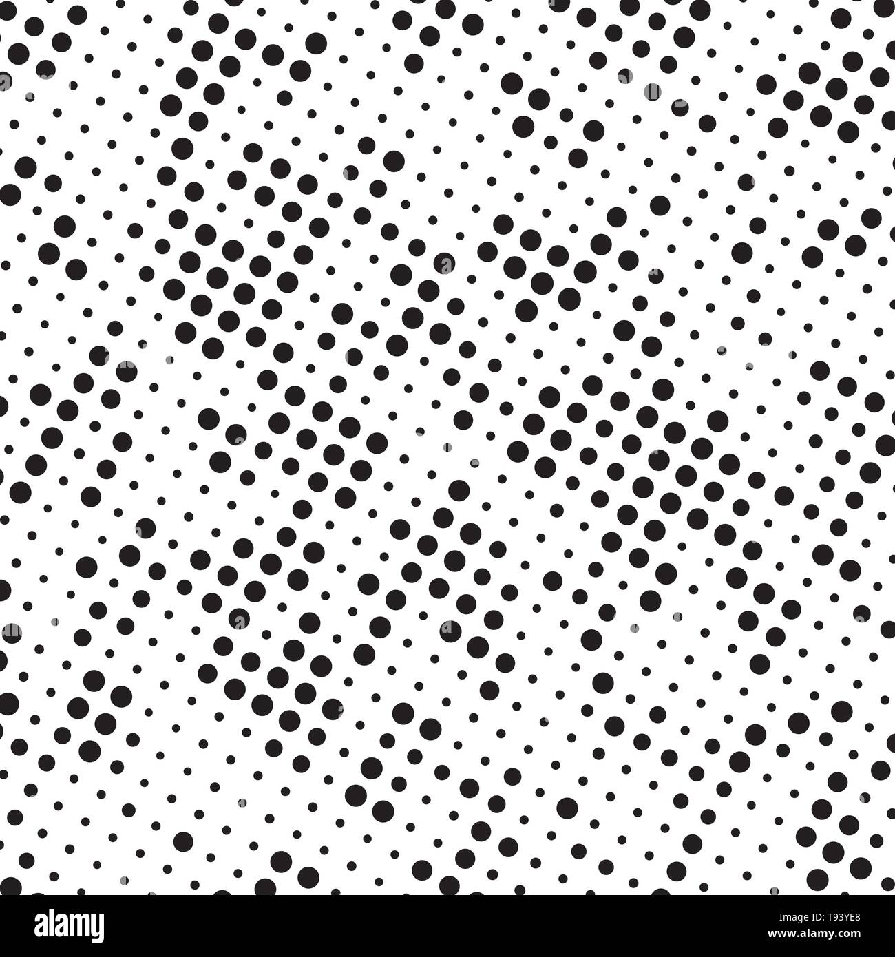Black White Halftone Circle Polka Dots Dotted Abstract Background Pattern Texture Black Dots Isolated On White Background Stock Vector Image Art Alamy