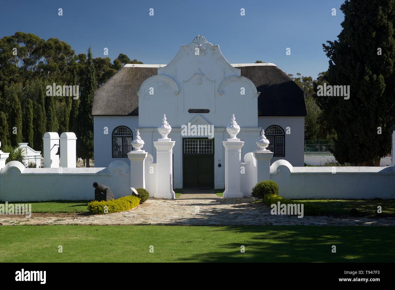 Old church building in Tulbagh, South Africa Stock Photo Alamy
