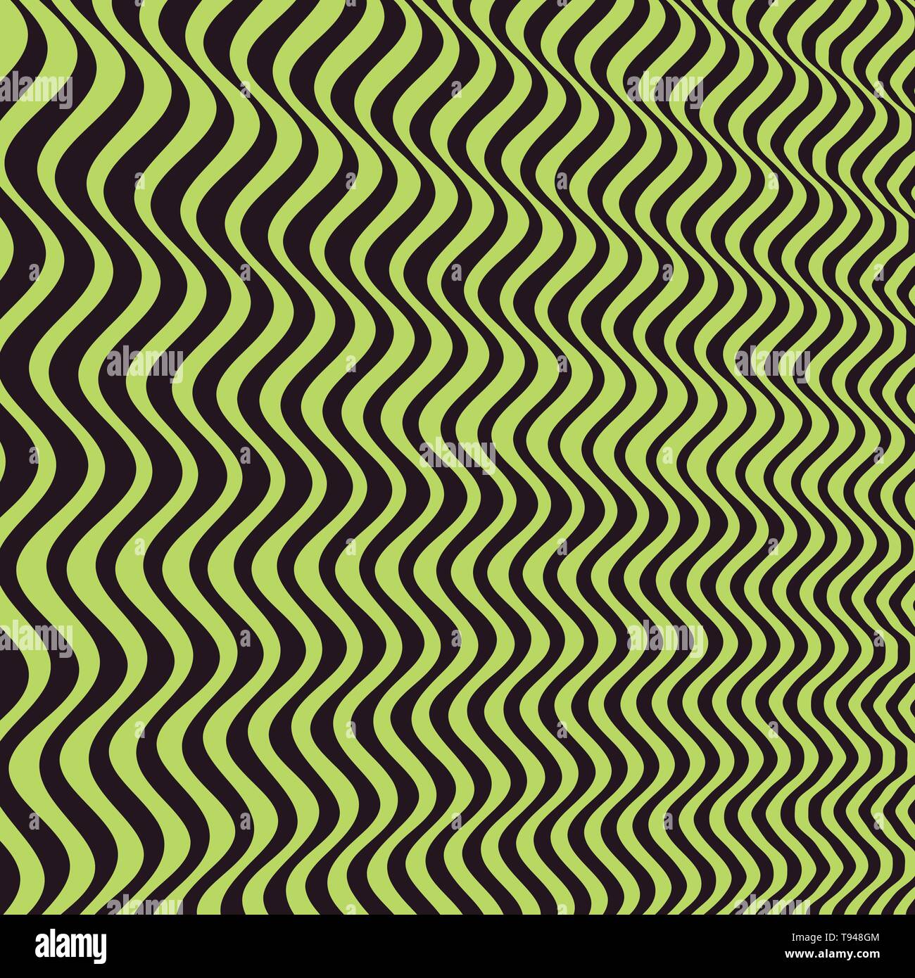3D wavy background. Dynamic effect. Pattern with optical illusion ...