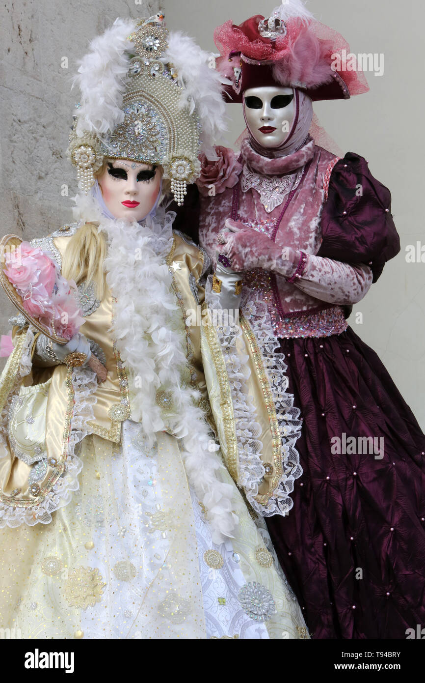 Carnaval Vénitien. Stock Photo