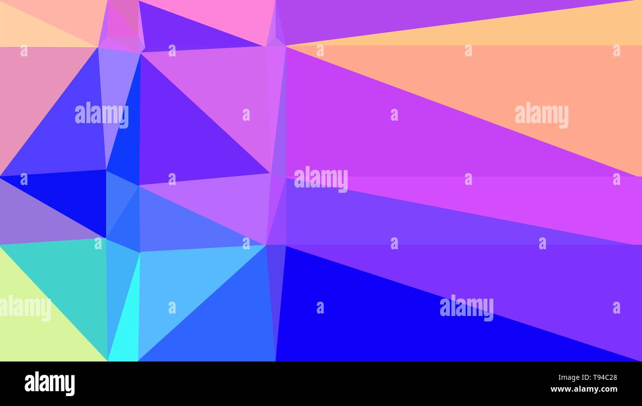 Abstract Geometric Background With Triangles And Medium Orchid