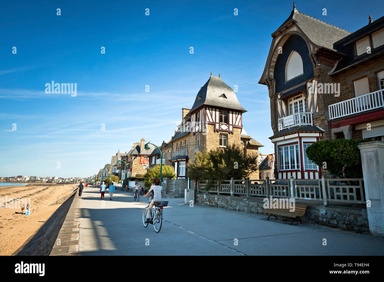 Saint Malo Brittany North Western France Villas Along