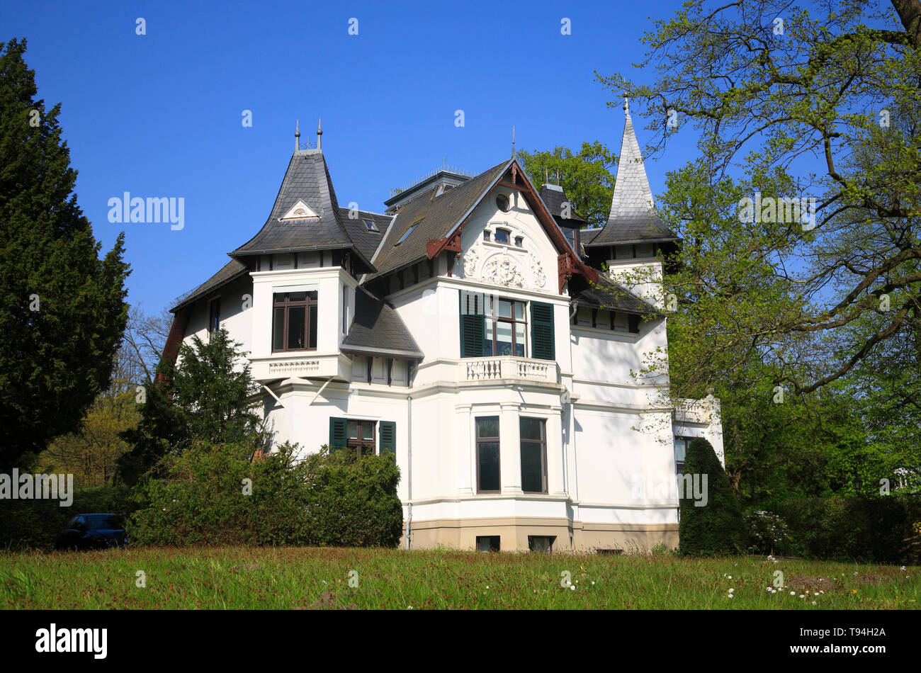 Villa at Elbchaussee, Hamburg, Germany, Europe Stock Photo