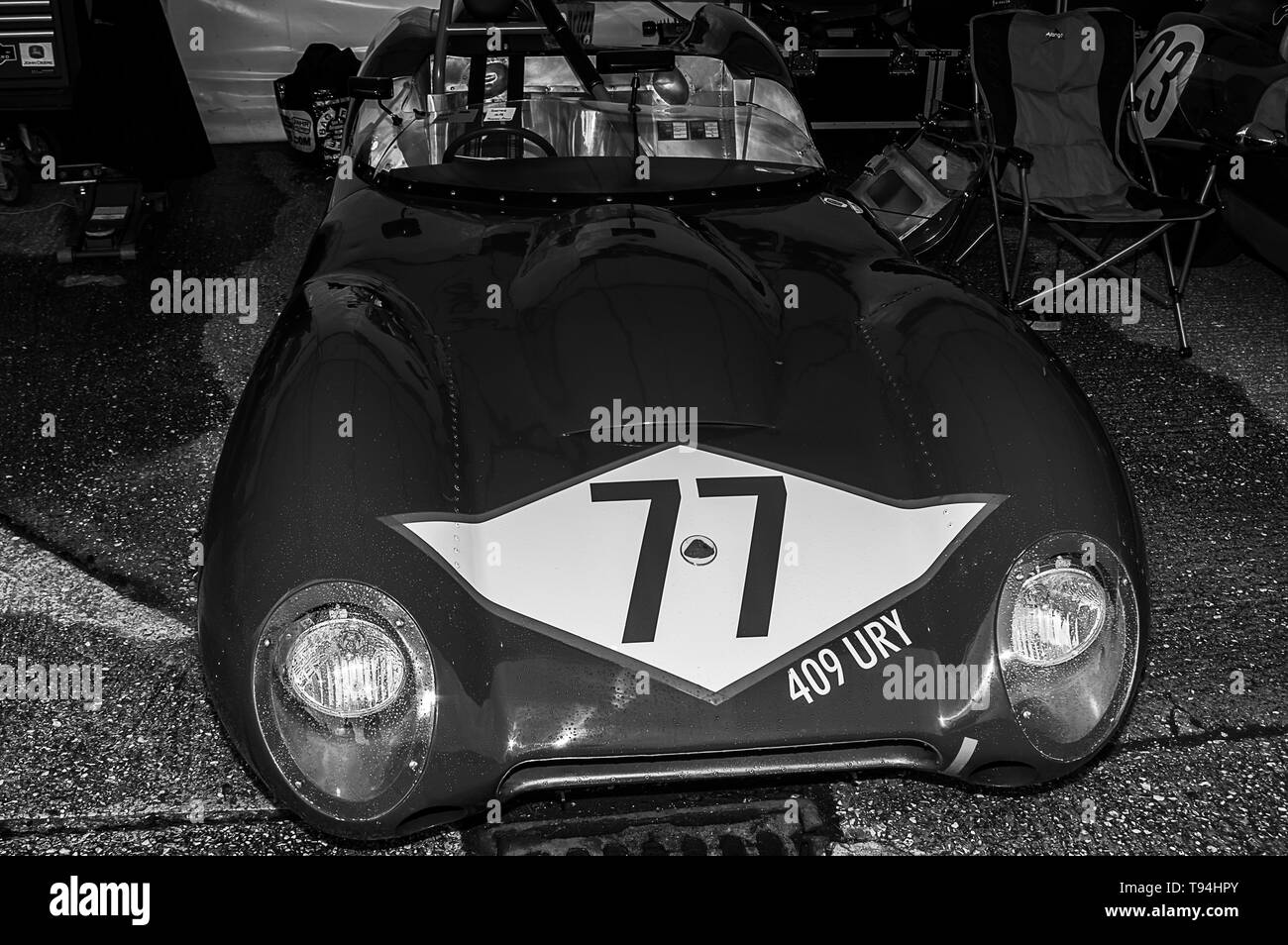 A Lotus Mk XV series 3 on static display at Goodwood Revival 2017 Stock Photo