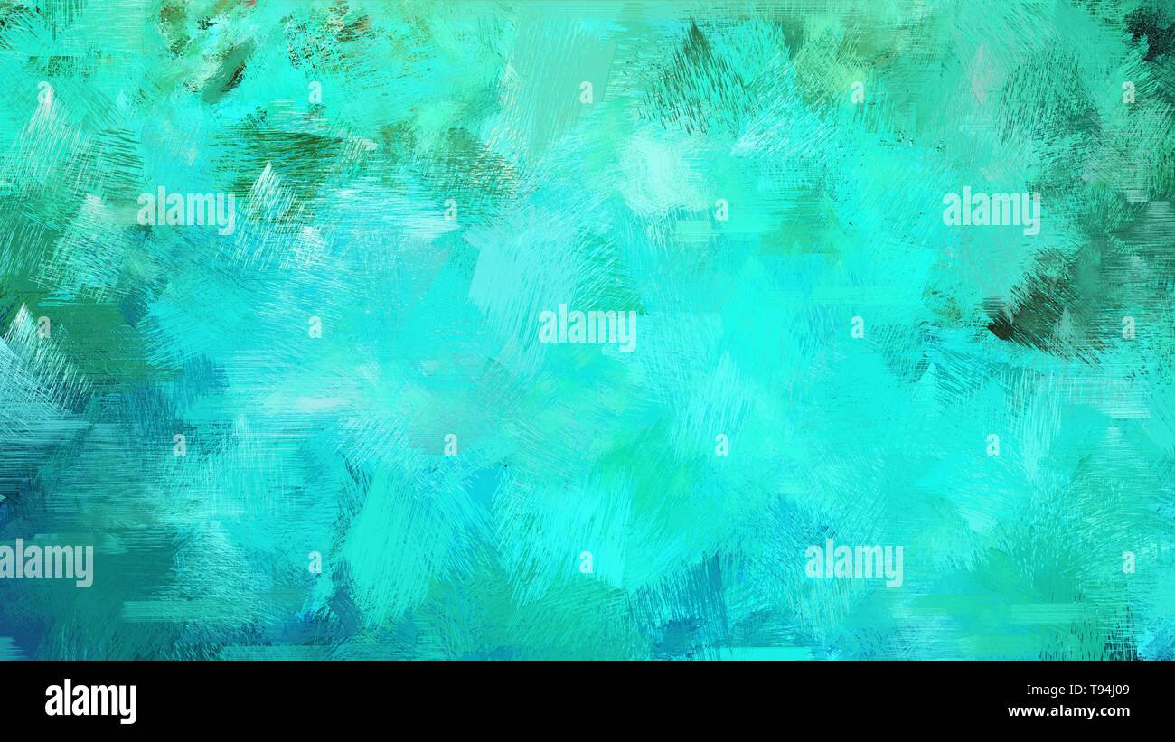 powder blue, pale turquoise and royal blue color brushed painting. use it  as background or texture Stock Photo - Alamy