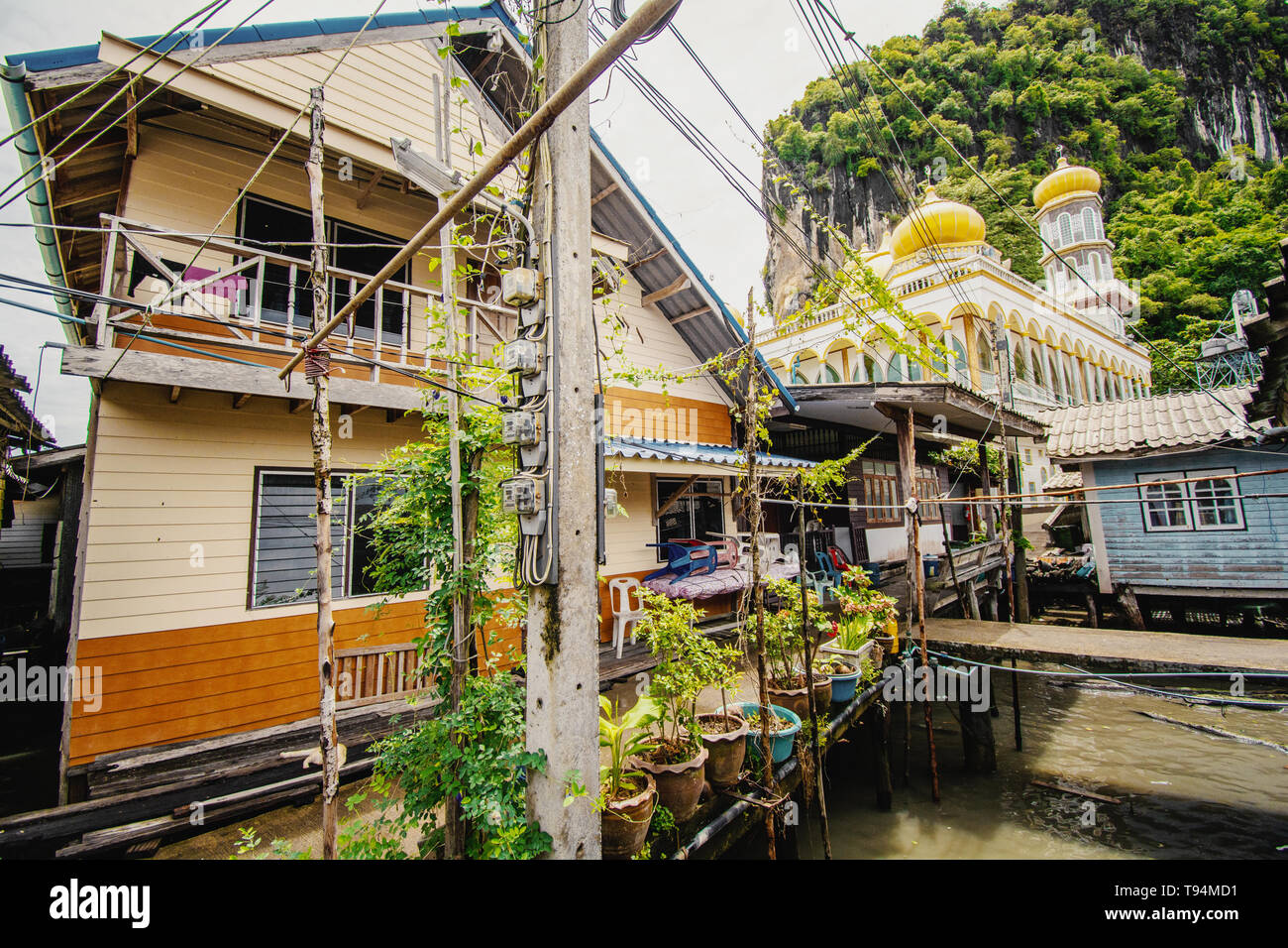 Insel in Bangkok wunderschöner Ort für Urlaub Stock Photo