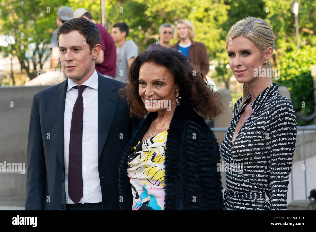 New York, United States. 15th May, 2019. James Rothschild, Diane von