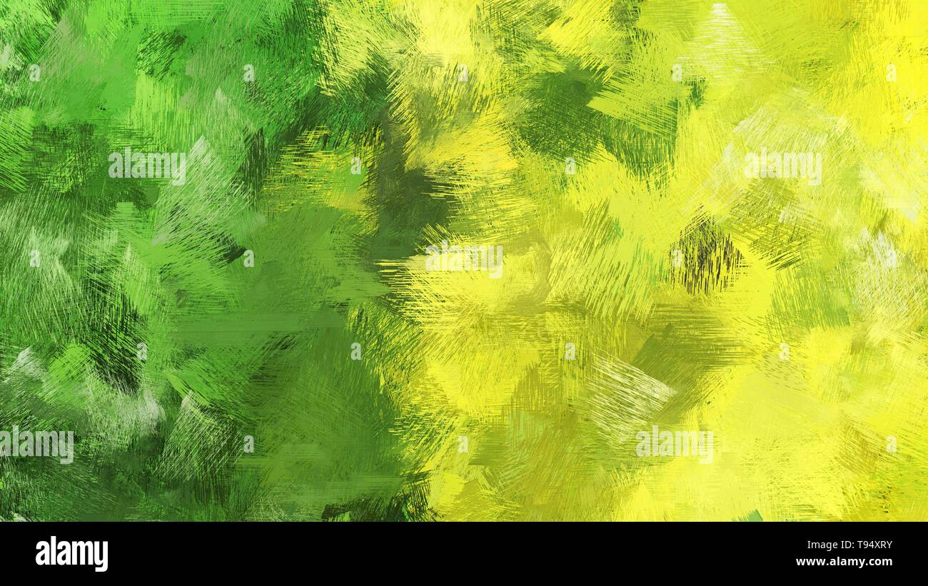Green Yellow Dark Olive Green And Olive Drab Color Brushed Vintage Background Can Be Used For Wallpaper Cards Poster Or Creative Fasion Design Ele Stock Photo Alamy
