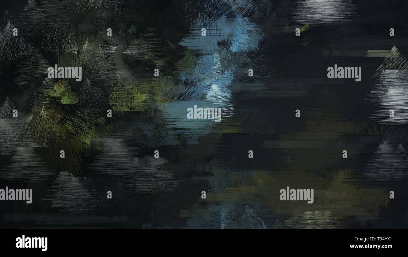 broad brush strokes background with very dark blue, dark gray and dim ...