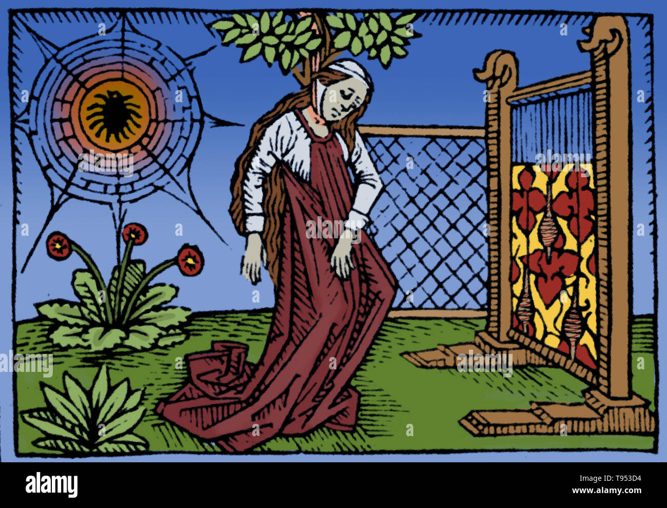 Arachne the weaver hires stock photography and images Alamy