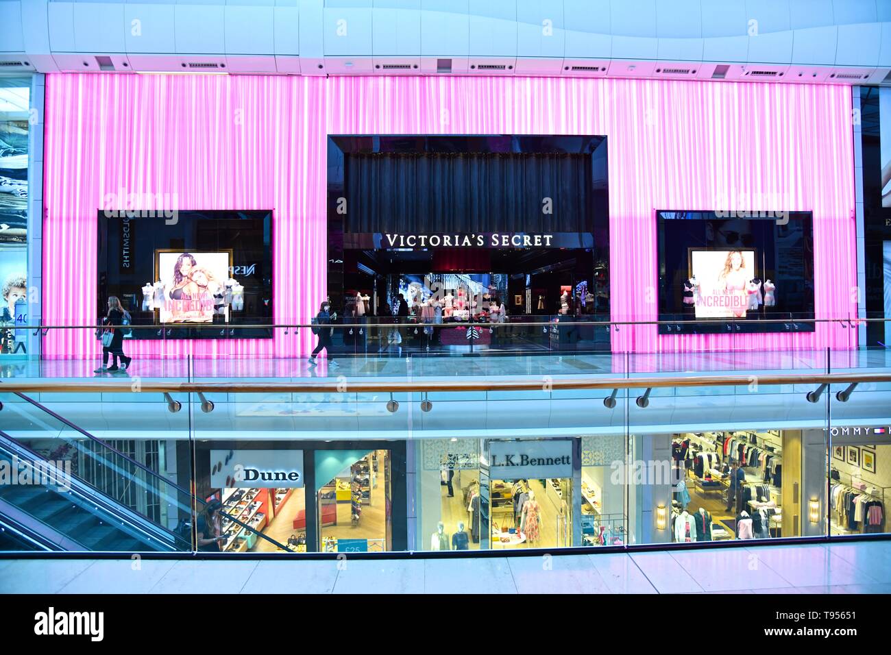 Westfield, London shopping centre Stock Photo