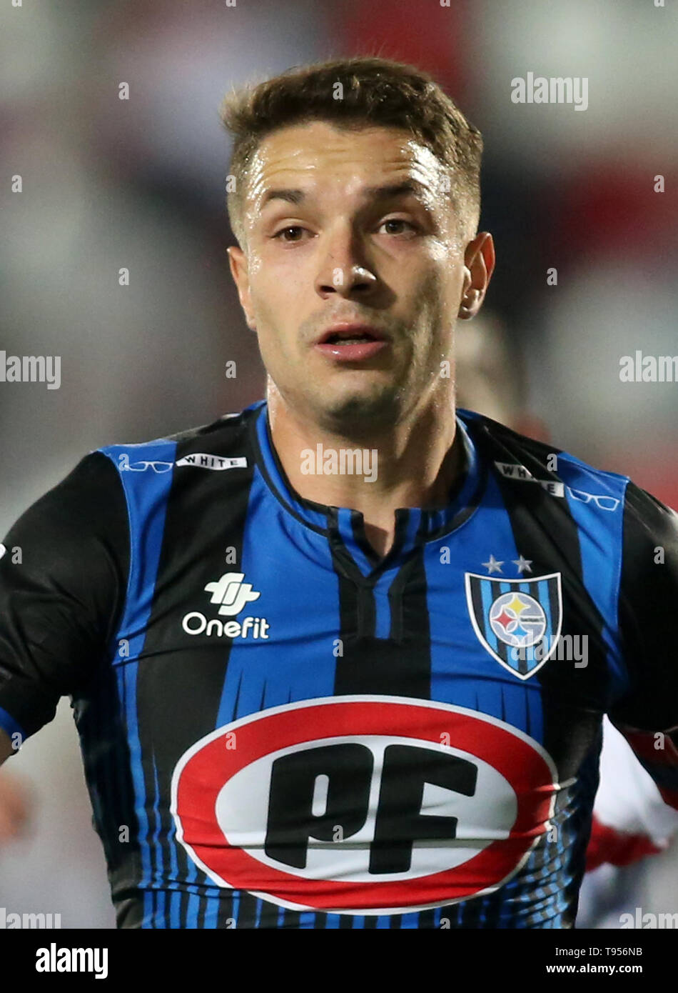 Chile Football League 1 Division - Campeonato Nacional AFP PlanVital 2019 /  ( Audax Club Sportivo Italiano ) - Ignacio Jeraldino Jil Stock Photo - Alamy