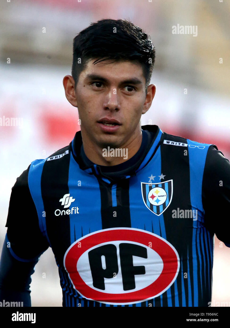 Chile Football League 1 Division  -  Campeonato Nacional AFP PlanVital 2019 /  ( Club Deportivo Huachipato ) -  Nicolas Eduardo Baeza Martinez Stock Photo