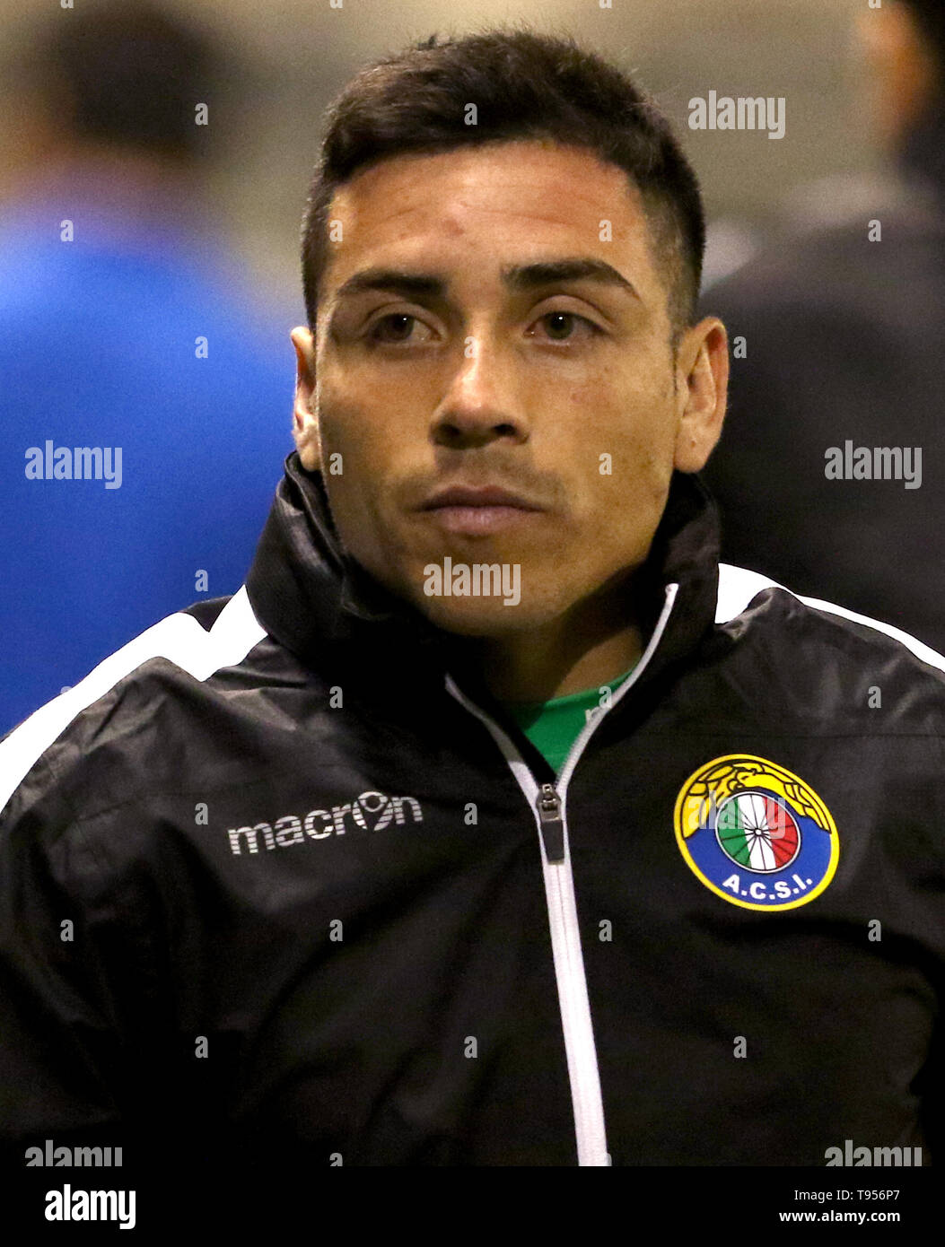 Chile Football League 1 Division  -  Campeonato Nacional AFP PlanVital 2019 /  ( Audax Club Sportivo Italiano ) -  Ricardo Emilio Fuenzalida Castillo Stock Photo