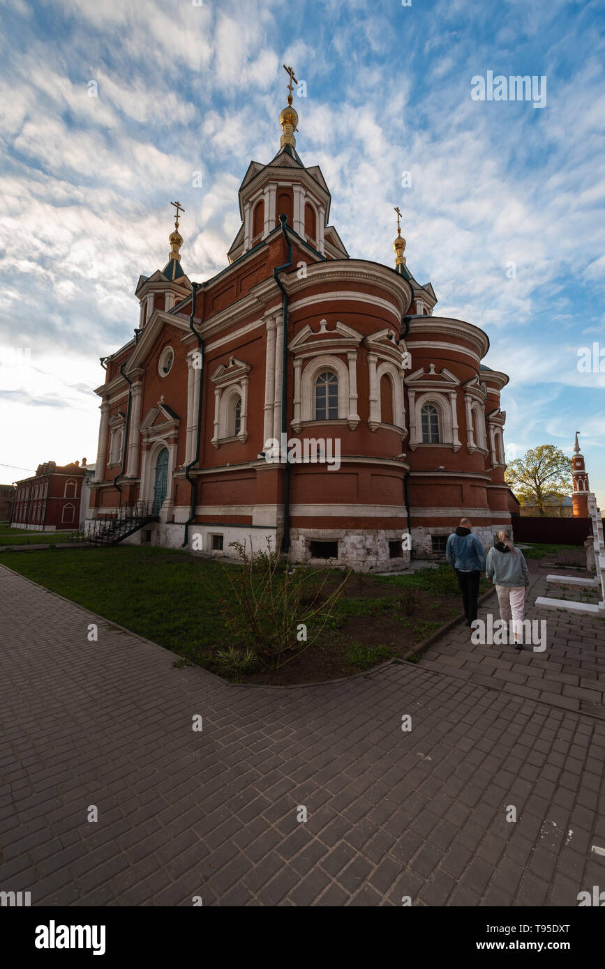 Cathedral of the Exaltation of the Holy Cross, Kremlin of Kolomna, Region of Moscow, Russia. Stock Photo